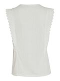 Vila V-NECK SLEEVELESS TOP, Egret, highres - 14095587_Egret_002.jpg