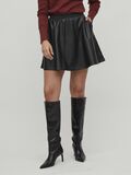 Vila COATED MINI SKIRT, Black, highres - 14075919_Black_003.jpg
