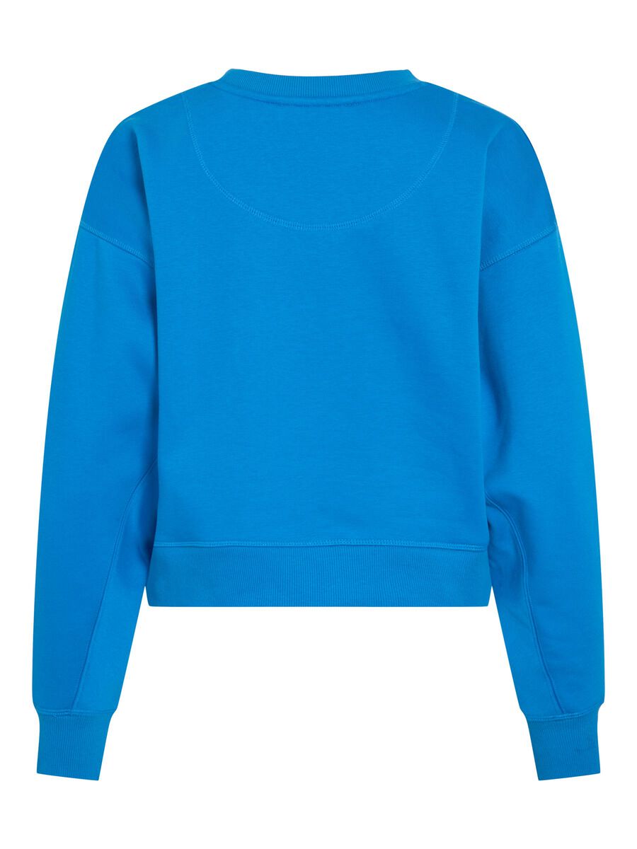 Product carousel image - RONDE HALS SWEATSHIRT, Directoire Blue | 2