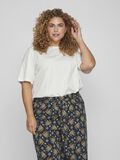 Vila - CURVE - RONDE HALS T-SHIRT, Cloud Dancer, highres - 14092956_CloudDancer_003.jpg