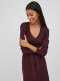 Vila TIE WAIST LONG SLEEVED DRESS, Winetasting, highres - 14080247_Winetasting_006.jpg