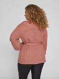 Vila CURVE - À MANCHES LONGUES CARDIGAN EN MAILLE, Brick Dust, highres - 14086187_BrickDust_004.jpg
