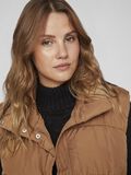 Vila HIGH NECK QUILTED VEST, Toasted Coconut, highres - 14075105_ToastedCoconut_006.jpg