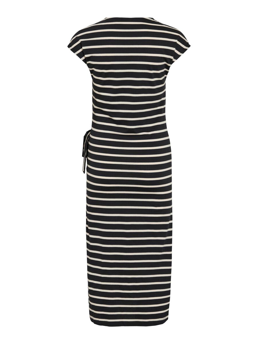 VILA VIPOMPIA MIDI CAP SLEEVE DRESS, Black Beauty, highres - 14106549_BlackBeauty_1217582_002.jpg