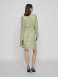 VILA TIE WAIST LONG SLEEVED DRESS, Swamp, highres - 14095039_Swamp_004.jpg
