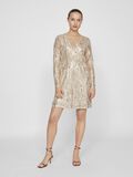 VILA SEQUIN SHORT DRESS, Sandshell, highres - 14103742_Sandshell_1160295_005.jpg