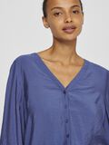 VILA V-NECK SHIRT, Bijou Blue, highres - 14100621_BijouBlue_006.jpg