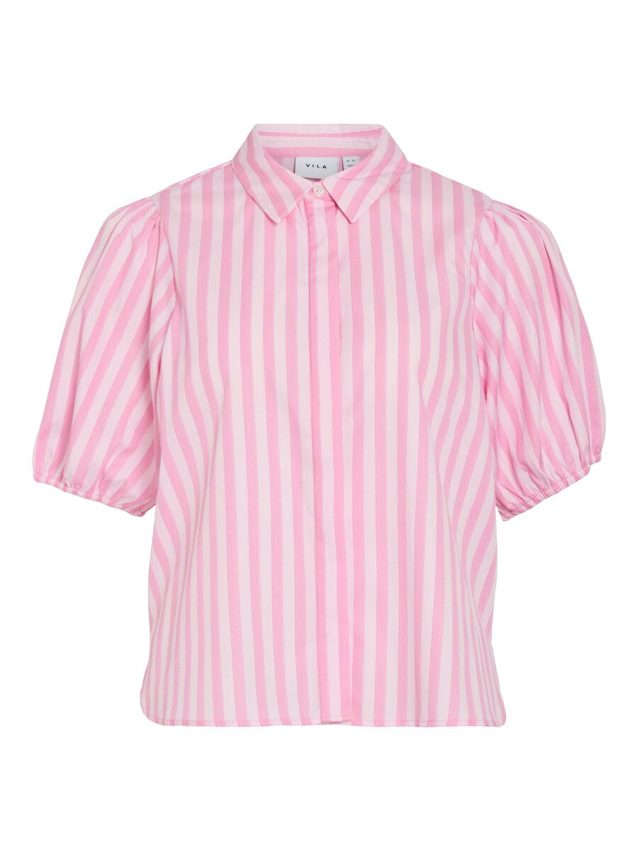 VILA VIASTANA SHORT SLEEVED SHIRT, Sangria Sunset, highres - 14111101_SangriaSunset_1228818_001.jpg
