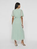 VILA SHORT SLEEVED MAXI WRAP DRESS, Silt Green, highres - 14107677_SiltGreen_004.jpg