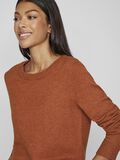 Vila ROUND NECK KNITTED PULLOVER, Caramel Café, highres - 14054177_CaramelCaf_958812_006.jpg
