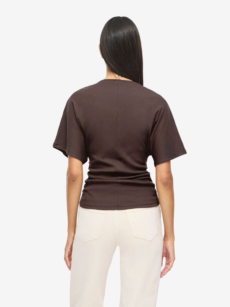 Product carousel image - NMABBI T-SHIRT, Chocolate Brown | 2