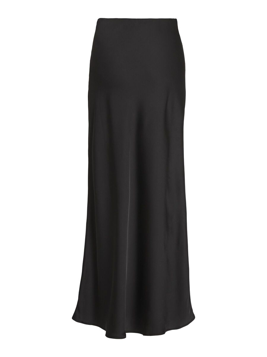 VILA HIGH WAIST MAXI SKIRT, Black, highres - 14100713_Black_002.jpg