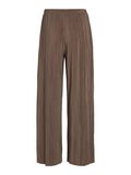 Vila RIBBED WIDE-LEG TROUSERS, Fossil, highres - 14089681_Fossil_002.jpg
