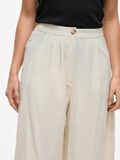 VILA VIETNI HIGH WAIST WIDE-LEG TROUSERS, Super Light Natural Melan, highres - 14107995_SuperLightNaturalMelan_006.jpg