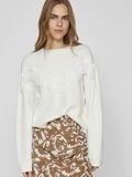 VILA FRINGE KNITTED PULLOVER, Birch, highres - 14096525_Birch_007.jpg