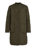 Vila QUILTED BUTTON FRONT COAT, Forest Night, highres - 14069996_ForestNight_979400_001.jpg