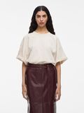 VILA BOMULL OVERSIZED T-SKJORTE, Birch, highres - 14108427_Birch_003.jpg