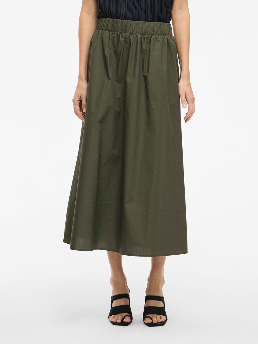 VILA VISOPHIE HIGH WAIST MAXI SKIRT, Deep Depths, highres - 14107840_DeepDepths_003.jpg