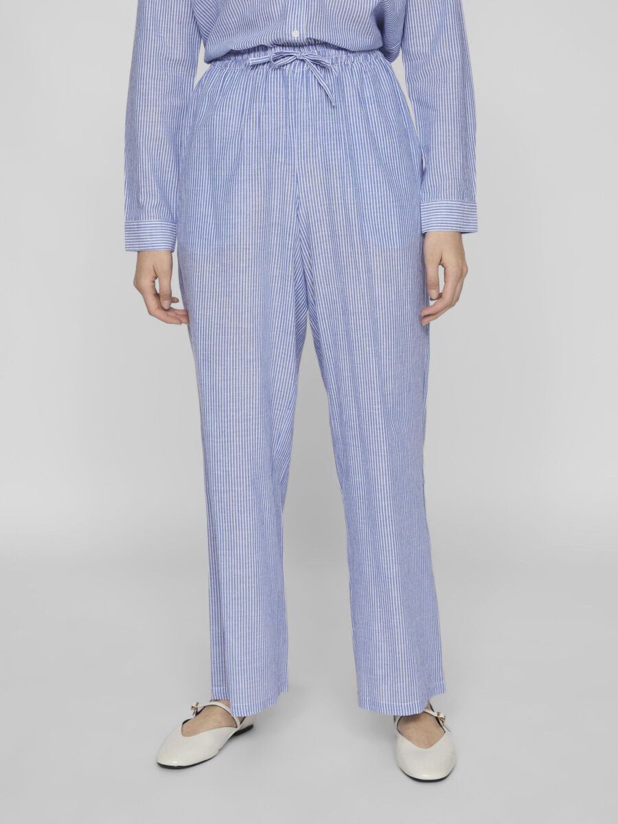 VILA HIGH WAIST TROUSERS, Cloud Dancer, highres - 14100274_CloudDancer_1146544_003.jpg