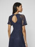 VILA VIFEMMA SHORT SLEEVED MAXI DRESS, Navy Blazer, highres - 14100349_NavyBlazer_008.jpg