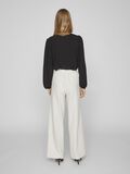 Vila HIGH WAIST PANTALONI GAMBA AMPIA, White Sand, highres - 14087407_WhiteSand_004.jpg