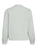 VILA V-NECK LONG SLEEVED BLOUSE, Silt Green, highres - 14105205_SiltGreen_002.jpg