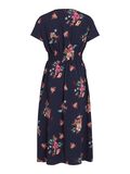 Vila SHORT SLEEVED MIDI DRESS, Navy Blazer, highres - 14092481_NavyBlazer_1079482_002.jpg