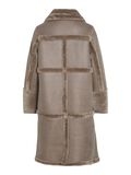 Vila FAUX SHEARLING CAPPOTTO, Simply Taupe, highres - 14088328_SimplyTaupe_002.jpg