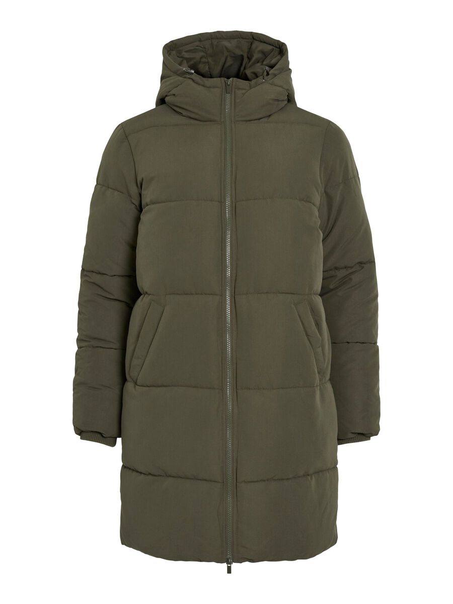 Product carousel image - VITRUST HOODED COAT, Forest Night | 2