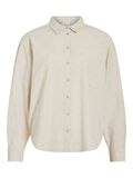 Product image thumbnail - VIPRISILLA LONG SLEEVED SHIRT, Super Light Natural Melan | 1