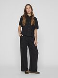 VILA SHORT SLEEVED SHIRT, Black, highres - 14102507_Black_005.jpg