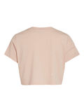 Vila KURZES T-SHIRT, Cream Tan, highres - 14089304_CreamTan_1055640_002.jpg
