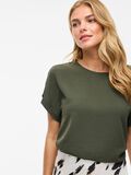 VILA ROUND NECK SHORT SLEEVED TOP, Deep Depths, highres - 14101663_DeepDepths_006.jpg
