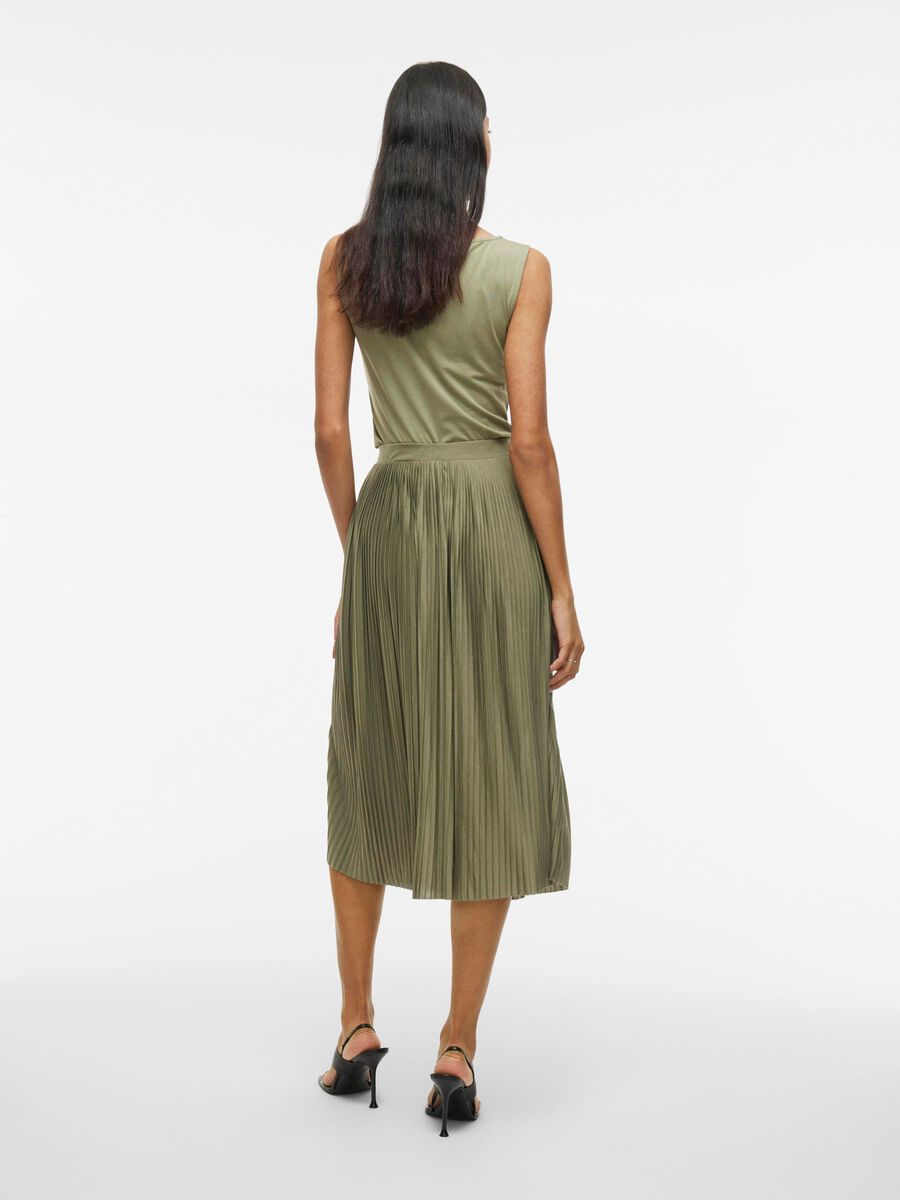 VILA PLEATED GONNA MIDI, Four Leaf Clover, highres - 14109685_FourLeafClover_004.jpg