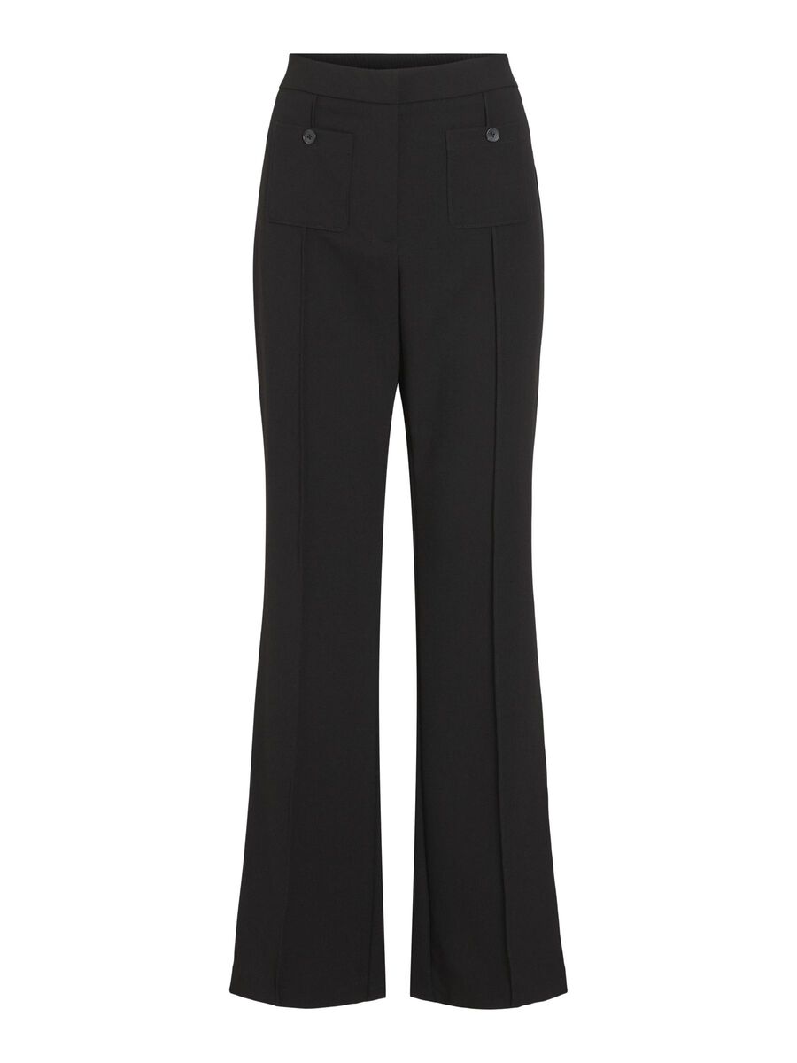 VILA TAILORED TROUSERS, Black, highres - 14107446_Black_001.jpg
