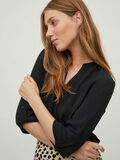 Vila PETITE – BLUSE MIT 3/4 ÄRMELN, Black, highres - 14083596_Black_006.jpg