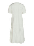 Vila SHORT SLEEVED MIDI DRESS, Cloud Dancer, highres - 14073827_CloudDancer_002.jpg