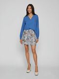 Vila V-NECK LONG SLEEVED BLOUSE, Federal Blue, highres - 14082633_FederalBlue_005.jpg