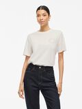 VILA VISYBIL RUNDHALS T-SHIRT, Snow White, highres - 14108443_SnowWhite_1199293_003.jpg
