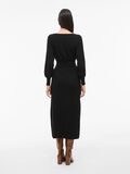 Product image thumbnail - VIKERRY BOATNECK MIDI DRESS, Black | 2