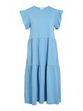 VILA SHORT SLEEVE MIDI DRESS, Blissful Blue, highres - 14087542_BlissfulBlue_001.jpg