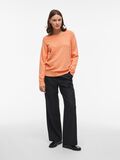 VILA VIRIL RUNDHALS STRICKPULLOVER, Cadmium Orange, highres - 14054177_CadmiumOrange_714851_005.jpg