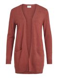 Vila BASIC KNITTED CARDIGAN, Burnt Henna, highres - 14044041_BurntHenna_593650_001.jpg