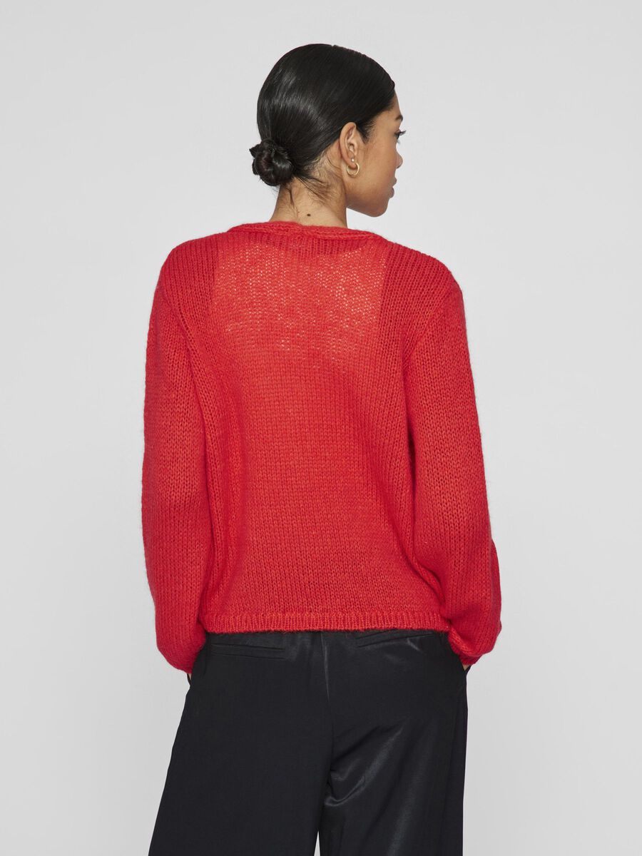 VILA V-RINGNING STICKAD KOFTA, Poppy Red, highres - 14108836_PoppyRed_004.jpg