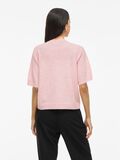 VILA VISEBORA SHORT SLEEVED KNITTED CARDIGAN, Pink Nectar, highres - 14112577_PinkNectar_004.jpg