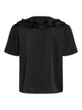VILA VIVINA CHEMISE À MANCHES COURTES, Black, highres - 14113075_Black_002.jpg