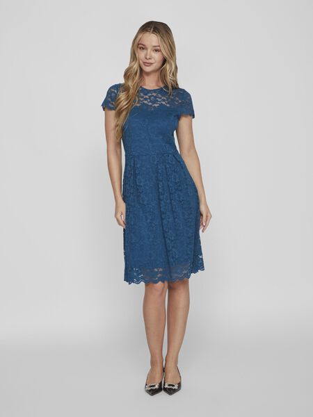 Vila SHORT SLEEVED LACE PARTY DRESS, Moroccan Blue, highres - 14067460_MoroccanBlue_003.jpg