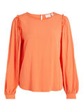 Vila FRILL LONG SLEEVED BLOUSE, Tigerlily, highres - 14080771_Tigerlily_990238_001.jpg