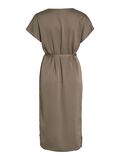 Vila MANGAS CORTAS VESTIDO MIDI, Walnut, highres - 14078865_Walnut_002.jpg