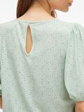 VILA ROUND NECK SHORT SLEEVED TOP, Silt Green, highres - 14101667_SiltGreen_007.jpg